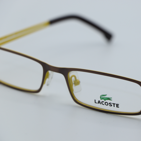 LACOSTE L2121 714 METAL CAFE/AMARILLO - Imagen 2
